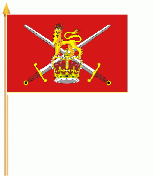 British Army Ensign Stockflagge 30x45 cm