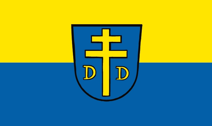 Denkendorf (Wuerttemberg) Flagge 90x150 cm (DE)