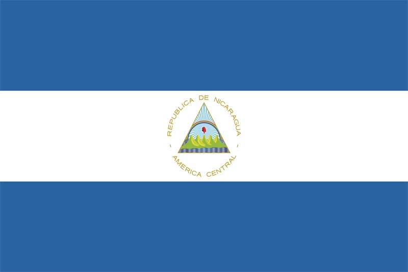 Nicaragua Flagge 90x150 cm