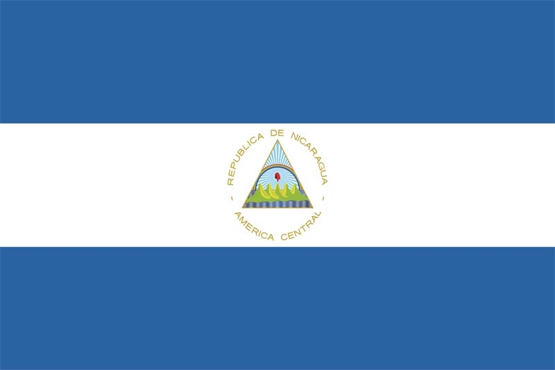 Nicaragua Flagge 60x90 cm
