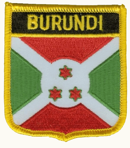 Burundi Wappenaufnäher / Patch