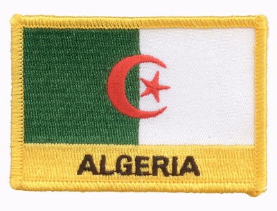 Algerien Aufnäher / Patch mit Schrift