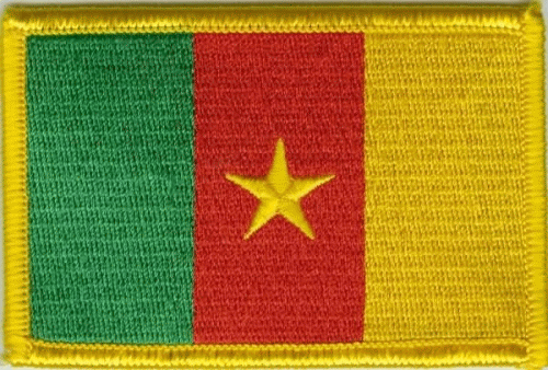 Kamerun Aufnäher / Patch
