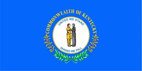Kentucky Flagge 90x150 cm