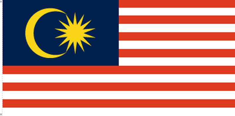 Malaysia Flagge 60x90 cm