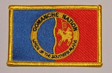 Comanche Nation (Indianer) Aufnäher / Patch 8 x 5 cm