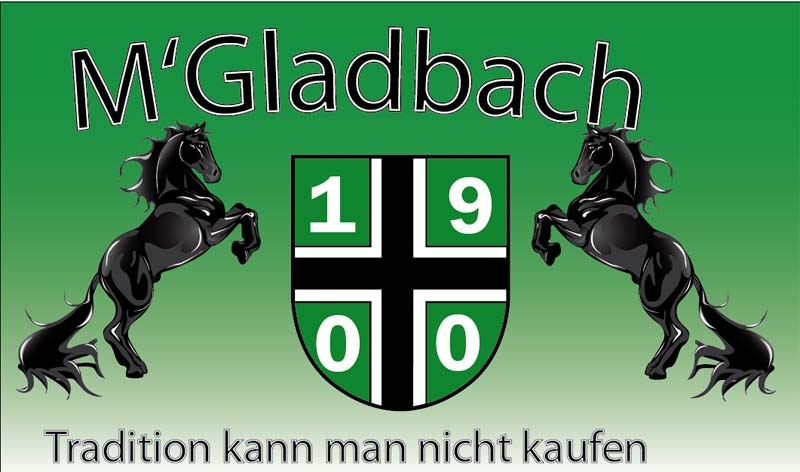 Mönchengladbach Tradition kann man nicht kaufen Flagge 90x150 cm