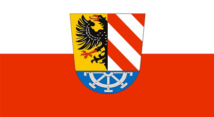 Nuernberger Land Landkreis Flagge 90x150 cm (DE)