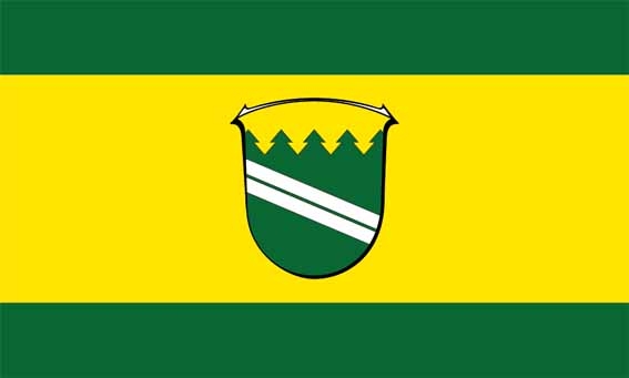 Kirchheim (Hessen) Flagge 90x150 cm (DE)