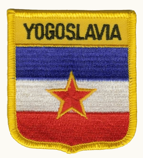Jugoslawien alt Wappenaufnäher / Patch