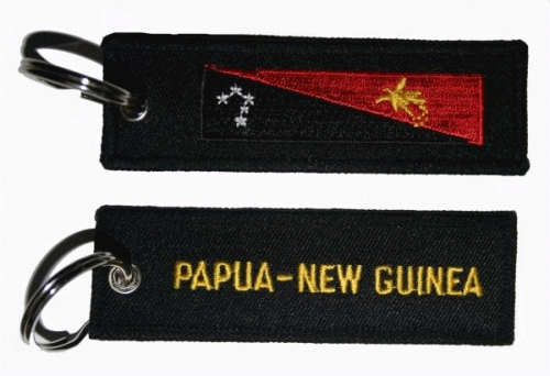 Papua Neuguinea Schlüsselanhänger