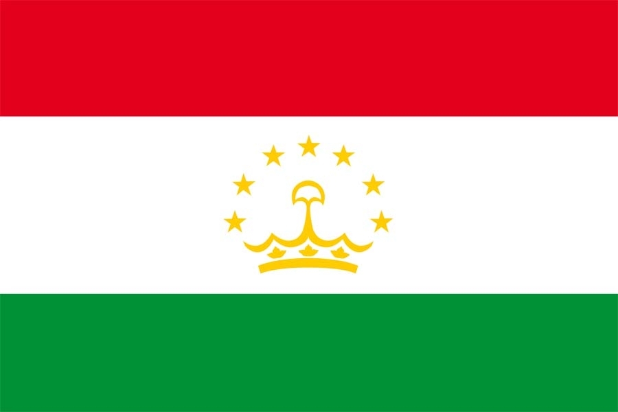 Tadschikistan Flagge 60x90 cm