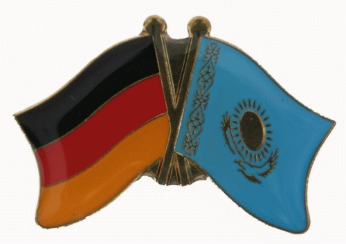 Deutschland / Kasachstan Freundschaftspin