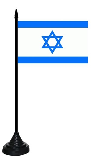 Israel Tischflagge 10x15 cm