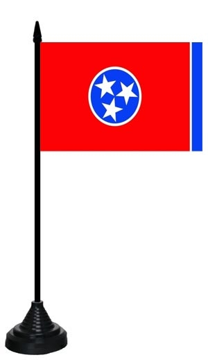 Tennessee Tischflagge 10x15 cm