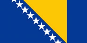Bosnien-Herzegowina Aufkleber 8 x 5 cm