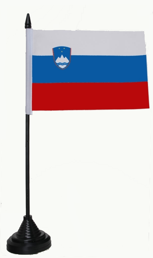 Slowenien Tischflagge 10x15 cm