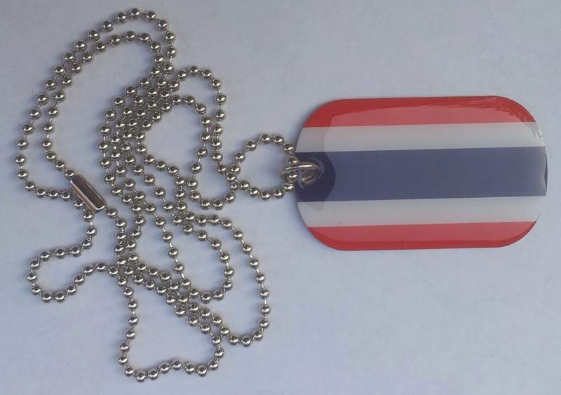 Thailand Dog Tag 30x50 mm (Erkennungsmarke)