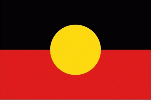 Aborigines Flagge 90x150 cm