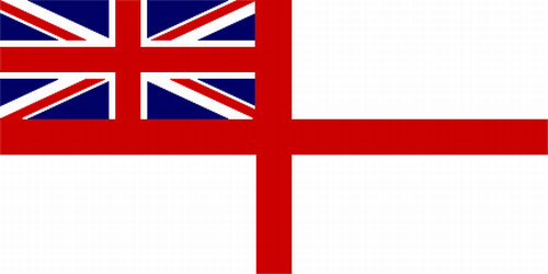 British Royal Navy (White Ensign) Flagge 60x90 cm