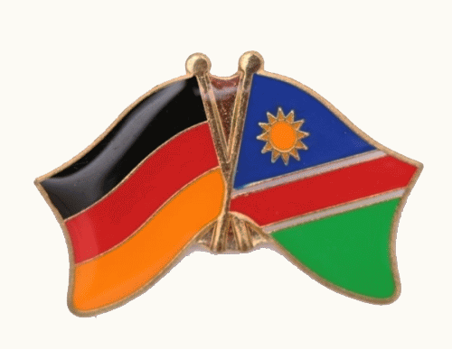 Deutschland / Namibia Freundschaftspin 25 x 13 mm