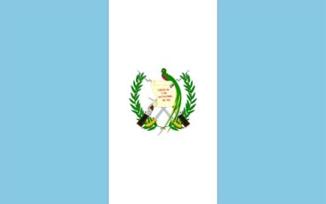 Guatemala Aufkleber 8 x 5 cm