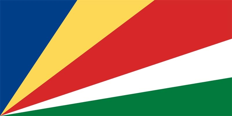 Seychellen Flagge 90x150 cm