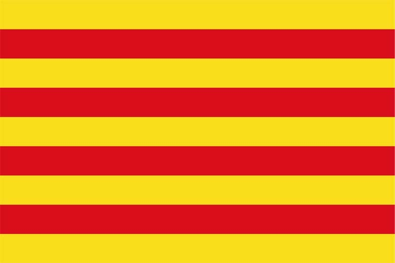 Katalonien Flagge 90x150 cm