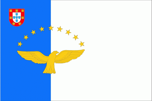 Azoren Flagge 90x150 cm