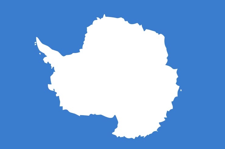 Antarktika Flagge 90x150 cm