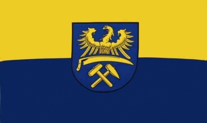 Oberschlesien Flagge 60x90 cm (E)