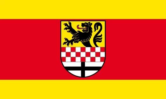Kreis Ostholstein Flagge 40x60cm - Bootsflagge Premium Polyester