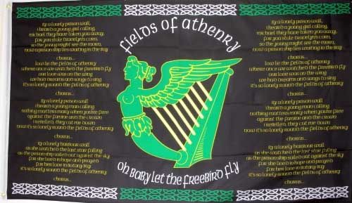 AZ FLAG Irland Flagge The Fields Of Athenry - 90x60cm Irische Fahne