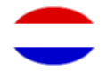 Hessen-Nassau (Preußische Provinz)-Flagge als ovale Vignette