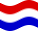 Wehende Hessen-Nassau (Preußische Provinz)-Flagge statisch
