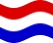 Wehende Hessen-Nassau (Preußische Provinz)-Flagge statisch