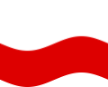 Wehende Westfalen (Preußische Provinz)-Flagge statisch
