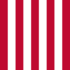Sons of Liberty (USA um 1765, 9 Streifen)-Flagge quadratisch