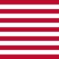 Sons of Liberty (USA um 1765, 13 Streifen)-Flagge quadratisch