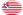 Grand Union (USA 1775-1777)-Flagge als ovale Vignette