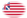 Grand Union (USA 1775-1777)-Flagge als ovale Vignette