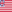 Grand Union (USA 1775-1777)-Flagge quadratisch