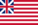 Grand Union (USA 1775-1777)-Flagge rechteckig