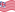 Wehende Grand Union (USA 1775-1777)-Flagge statisch