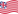 Wehende Grand Union (USA 1775-1777)-Flagge statisch