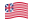 Grand Union (USA 1775-1777)-Flagge wehend