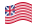 Grand Union (USA 1775-1777)-Flagge wehend