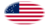 Great Star (USA 1818-1819)-Flagge als ovale Vignette