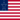 Great Star (USA 1818-1819)-Flagge quadratisch