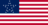 Great Star (USA 1818-1819)-Flagge rechteckig